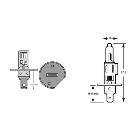 AMPOULE DE MOTO OSRAM 64150CBI