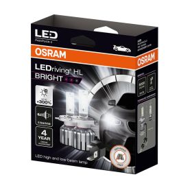 Osram LEDriving HL Bright H4/H19 12V 15/15W P43t/PU43t-3 Lamp 2 pieces