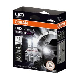 Osram LEDriving HL Bright HB4/HIR2 12V 19W P22d/PX22d Headlight Bulb 2 pcs
