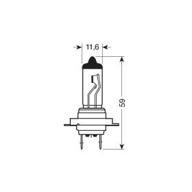12V ORIGINAL LINE - H7 - 55W - PX26D - 1 PCS- BOX OSRAM