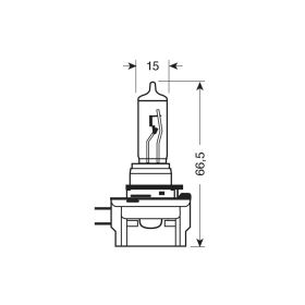 Ampoule Osram Original Line H9B 12V 652 PGJY19-5