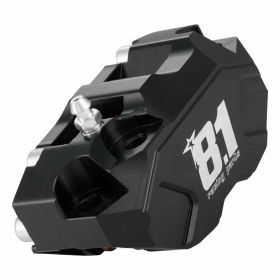 OTTOPUNTOUNO Brake Caliper Hurricane 4 Pistons CNC Aluminum 84 mm Anodized Black
