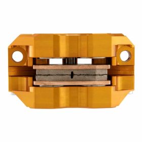 OTTOPUNTOUNO Hurricane Brake Caliper 4 Piston CNC Aluminum Orange 84 mm