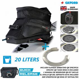 TANKTASCHE OXFORD 20L MIT RING TYPE 1 SUZUKI 1250 GSX F 2010 2011