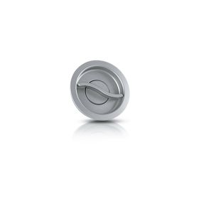 Fuel tank cap closure Paraxite silver