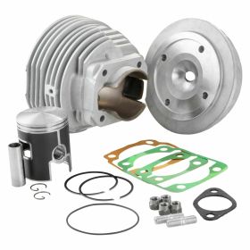 Cilindro PARMAKIT ECV 125 cc alluminio 5 travasi 55mm corsa 51mm testa e biella incluse