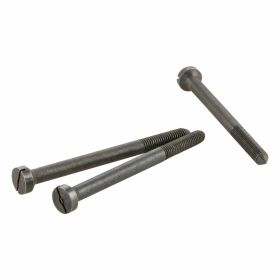 M5 Round Head Screw Kit Clutch Cover Burnished Steel PASCOLI