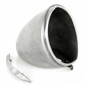 PASCOLI Headlight Body 105 mm without bulbs with fin and control indicator