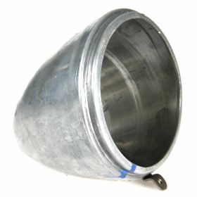 PASCOLI Headlight Body 95 mm Aluminum without Bulbs for Versatile Uses