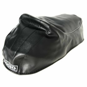 PASCOLI Mono Seat Cover Gray with PIAGGIO Emblem without Strap