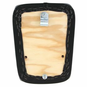 Coussin noir PASCOLI pour plaque de porte-bagages 290x200 mm bord élégant