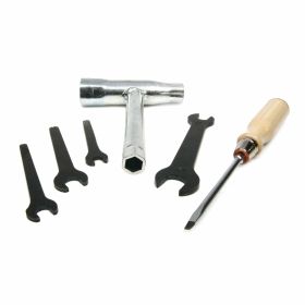PASCOLI Tool Set with Screwdrivers and Spark Plug Wrench in Bag