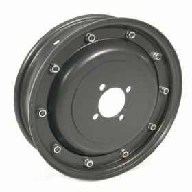 Roue PASCOLI 10 Fermée Acier PCD 4/70mm Trou Central 52,15mm