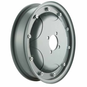 PASCOLI Rim Sternmuster 2.10x10 acier gris foncé 4 trous PCD 4/70mm