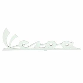 PASCOLI Aluminium eloxierte Silberplatte 105x32 mm mit Pin-Befestigung