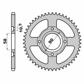 MOTORRAD HINTER KETTENRAD PBR