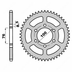 MOTORRAD HINTER KETTENRAD PBR