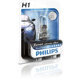 PHILIPS 12V 55W H1 Ampoule Blue Vision