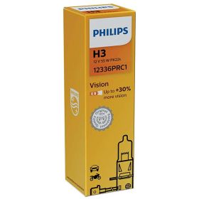 PHILIPS Bulb 12V 55W PK22s H3 Vision Halogen