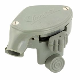 PIAGGIO switch for lights with closing contact and gray round horn