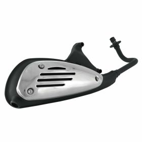 Silencieux en acier PIAGGIO avec protection thermique