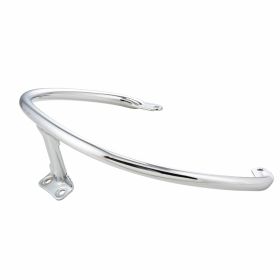 Eleganter Chrome PIAGGIO Sitzgriff ohne Bohren für Gepäckträger
