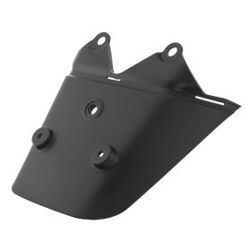 Support de plaque d'immatriculation PIAGGIO en plastique noir durable