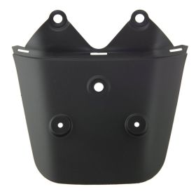 Support de plaque d'immatriculation PIAGGIO en plastique noir durable