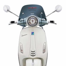 Pare-brise PIAGGIO Cruiser 175x450 mm teinté approuvé avec kit de montage inclus