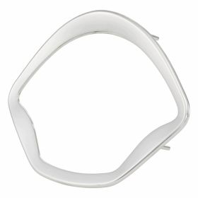Cornice PIAGGIO contachilometri in plastica cromata per veicoli Piaggio