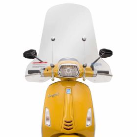 PIAGGIO Windshield 560 mm clear approved with mounting material included