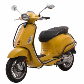 Perimètre PIAGGIO capot arrière noir mat double tube
