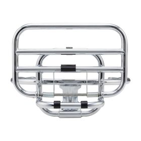 PIAGGIO Hinterer klappbarer Gepäckträger 33x22 cm in Chrom