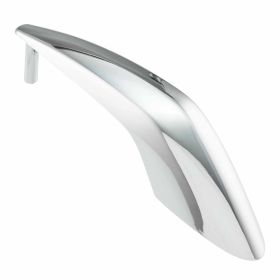 Écusson de garde-boue Piaggio en plastique chromé 135 mm