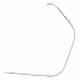 Bordo PIAGGIO scudo plastica argento lucente