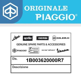 PIAGGIO 1B003620000R7 Glove box