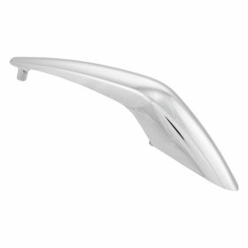 écusson de garde-boue noir chrome PIAGGIO