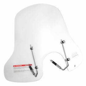 Parabrezza PIAGGIO chiaro 360x710 mm omologato con materiale montaggio incluso