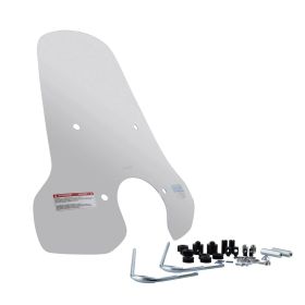PIAGGIO Windshield 550 mm clear with approved mounting kit