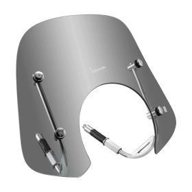 PIAGGIO CRUISER Windshield 170x480 mm approved for mounting material included