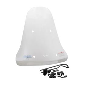 Pare-brise PIAGGIO avec kit de matériel d'installation inclus pour une installation facile