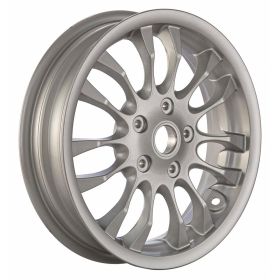 PIAGGIO Vorderaluminiumrad grau 12 5/86mm ET 20mm 14 Speichen