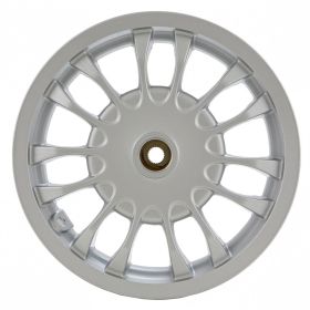 PIAGGIO Hinterradfelge 3.00x12 Silbergrau Aluminium Niederdruck 14 Speichen