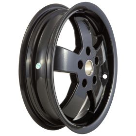 Vorderradfelge PIAGGIO 12 Zoll in glänzendem Aluminium 5 Speichen ET 20mm PCD 5/86mm