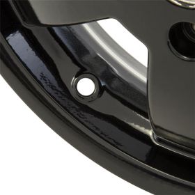 Vorderradfelge PIAGGIO 12 Zoll in glänzendem Aluminium 5 Speichen ET 20mm PCD 5/86mm