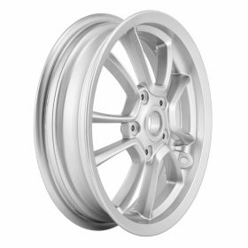 PIAGGIO Vorderfelge 12 silber-graues Aluminium 5 Speichen
