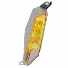 Flèche LED transparente avant gauche PIAGGIO Homologation européenne
