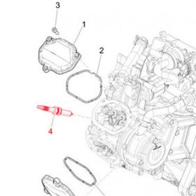 PIAGGIO Candle LMAR8EI-7 1D001003