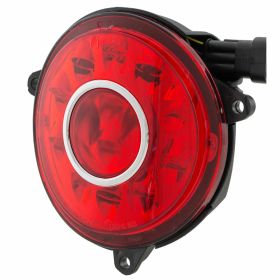 Fanale posteriore LED 643387 luce di arresto 143mm omologato E senza lampadine