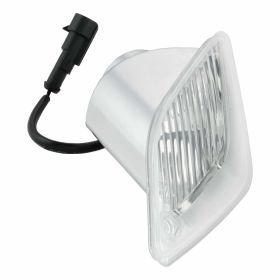 Right rear indicator PIAGGIO clear glass European approval
